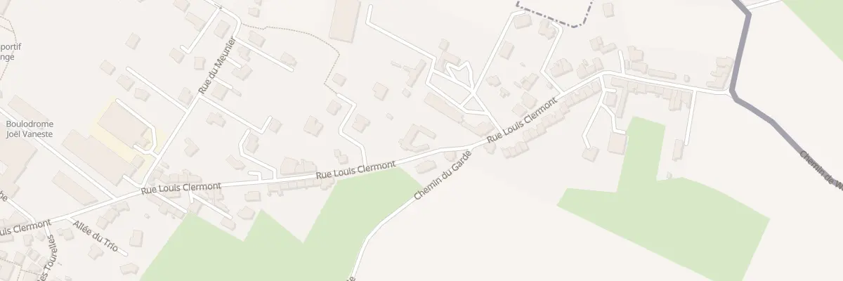Plan du 21 Rue Louis Clermont à Willems