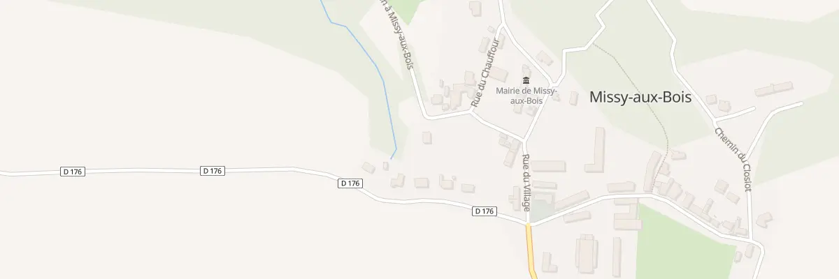 Plan du 4 Rue de la Vallée à Missy-aux-Bois