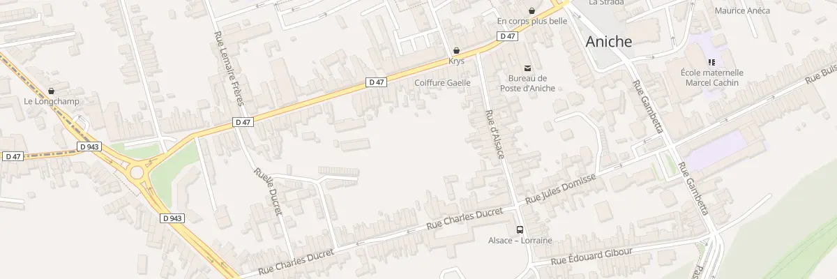 Plan du 47 Rue Patoux à Aniche