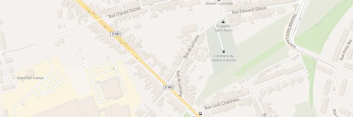 Plan du 16 Rue de Lorraine à Aniche