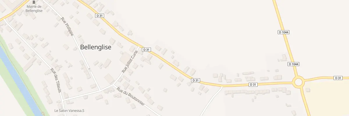 Plan du 20 Rue du 87ème à Bellenglise
