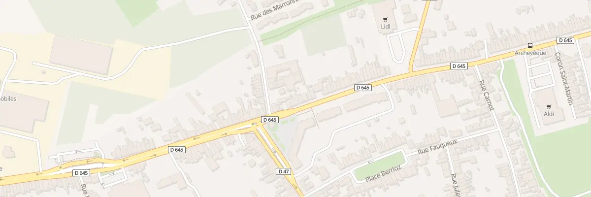 Plan du 5 Rue du General Delestraint à Aniche
