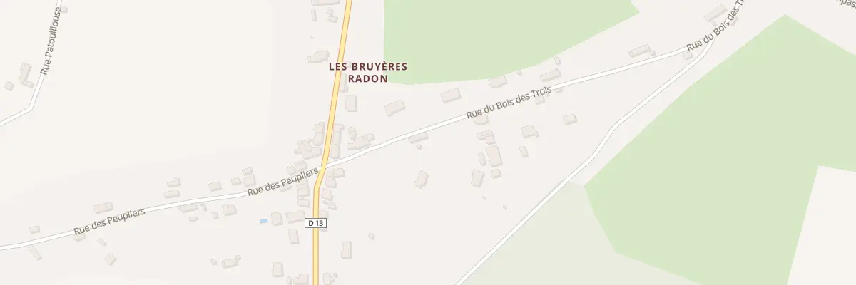 Plan du 150 Rue du Bois des Trois à Luthenay-Uxeloup
