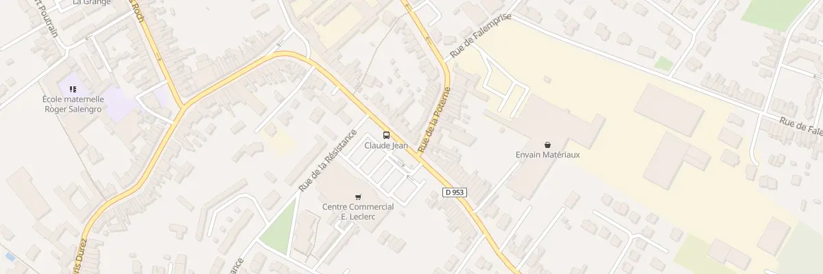 Plan du 35 Rue Claude Jean à Orchies