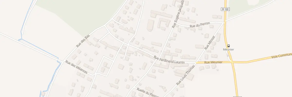 Plan du 7 Rue Ferdinand Laurrin à Chalmaison