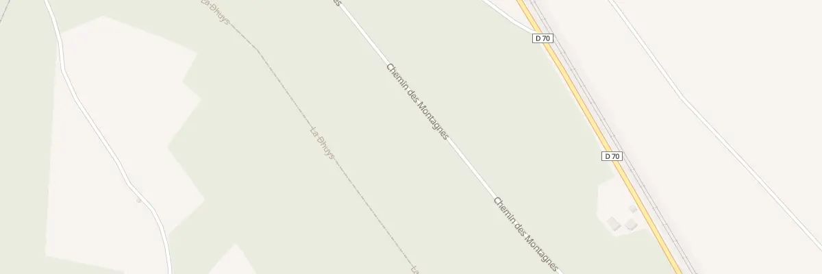 Plan du 9002 Les Grandes Montagnes à Citry
