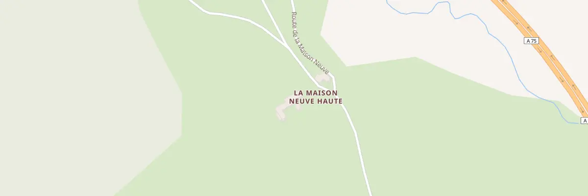 Plan du 784 Rte de la Maison Neuve au Buisson