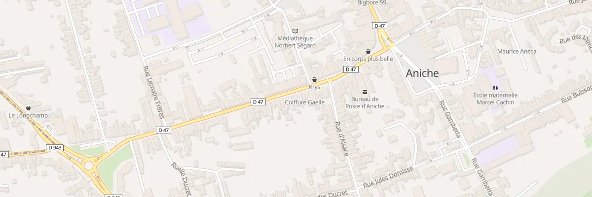 Plan du 41A Rue Patoux à Aniche