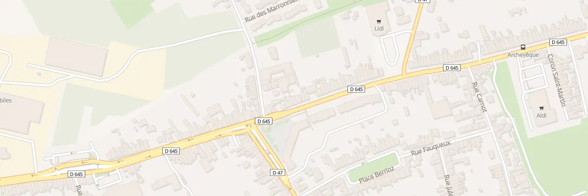 Plan du 7 Rue du General Delestraint à Aniche