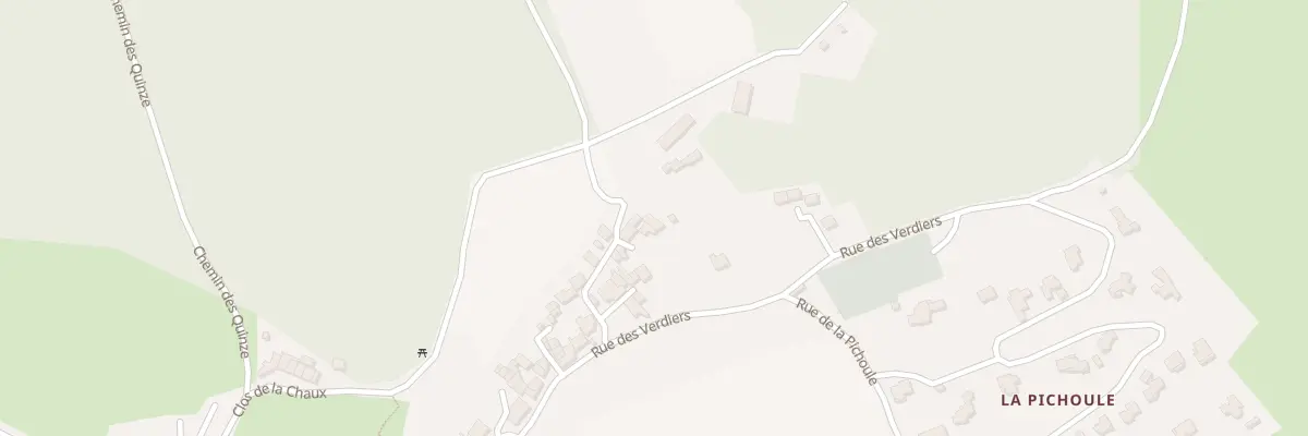 Plan du 2 Imp des Verdiers au Broc