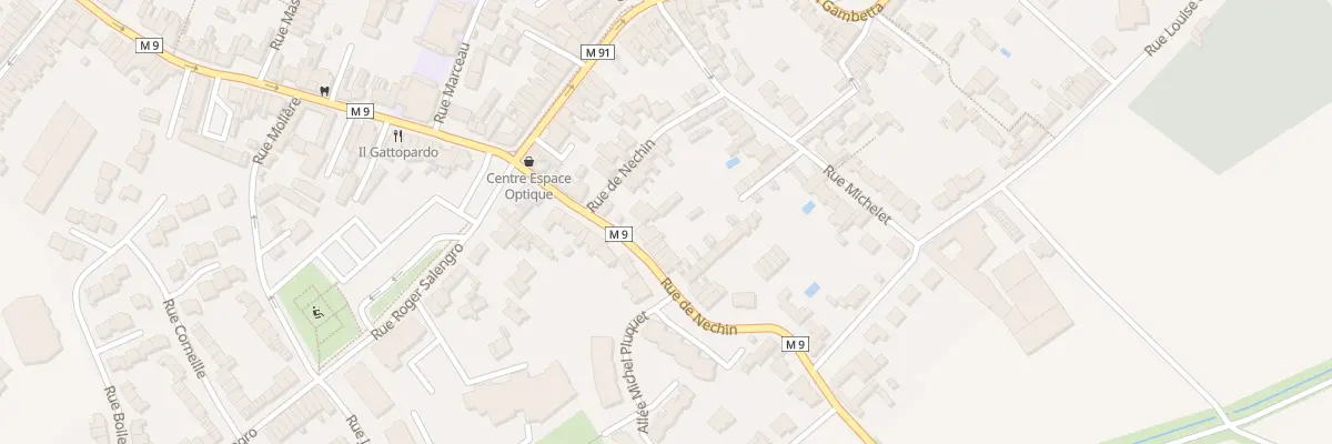 Plan du 23 Rue de Néchin à Leers