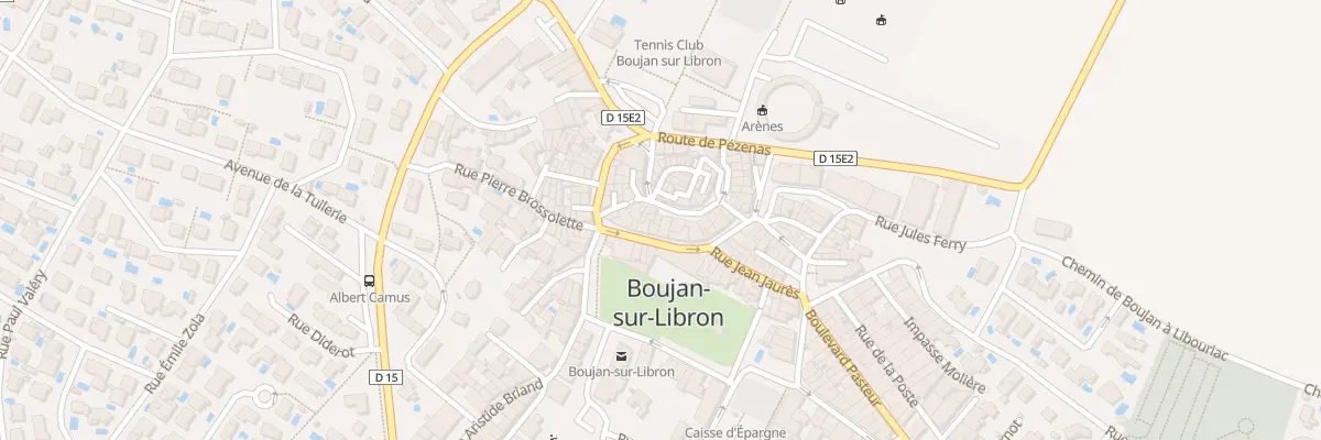 Plan du 9 Rue Ernest Lavisse à Boujan-sur-Libron