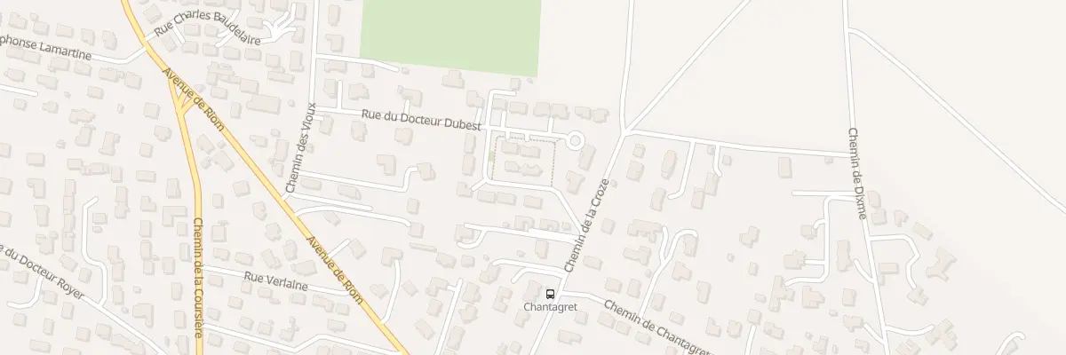 Plan du 24 Rue du Docteur Dubest à Pont-du-Château