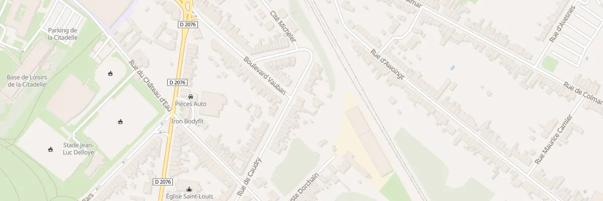 Plan du 136B Rue de Caudry à Cambrai