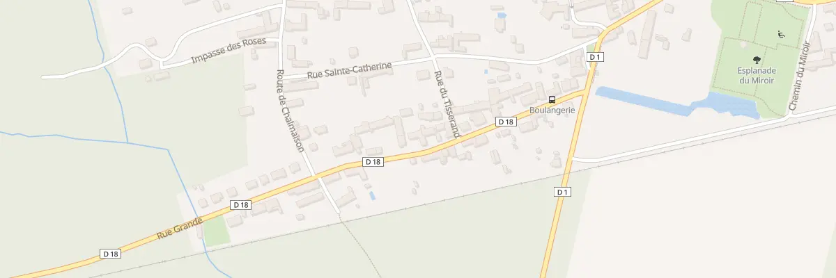 Plan du 24 Rue Grande à Everly