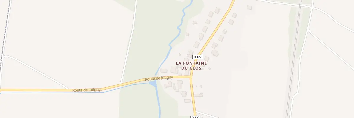Plan du 7 Rue Lucien Garnier à Chalmaison