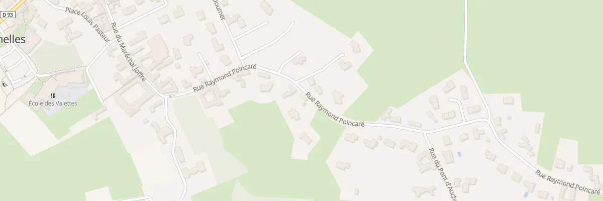 Plan du 30 Rue Raymond Poincaré à Bourghelles