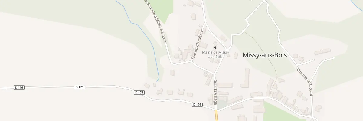 Plan du 3 Rue de la Vallée à Missy-aux-Bois