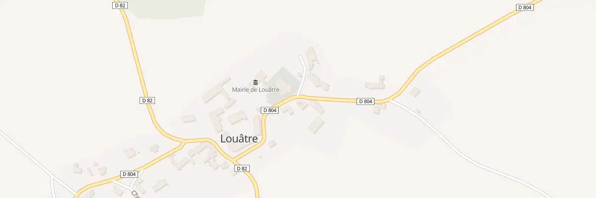 Plan du 12 Rue du Bois d’Ouvret à Louâtre