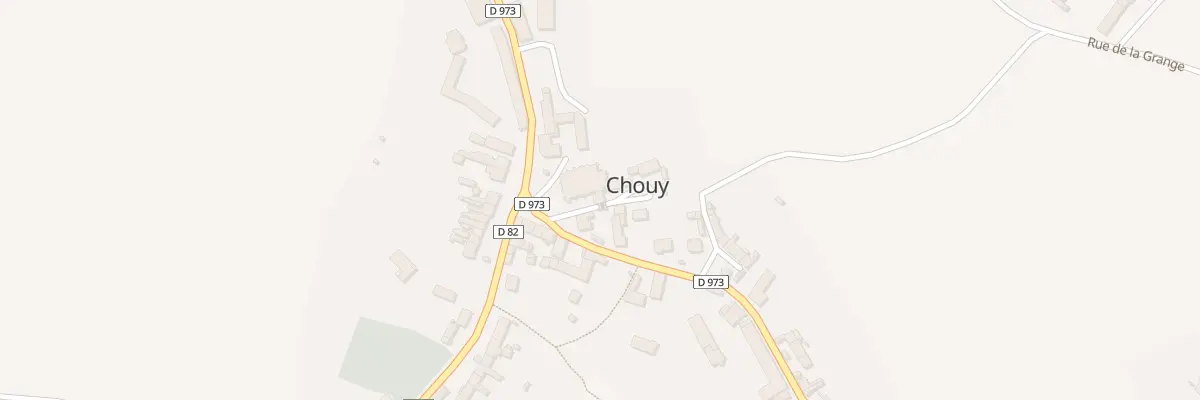 Plan du 1 Cour de l’Eglise à Chouy