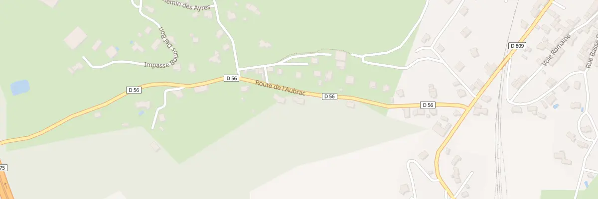 Plan du 17 Rte de l’Aubrac Monastier à Bourgs sur Colagne