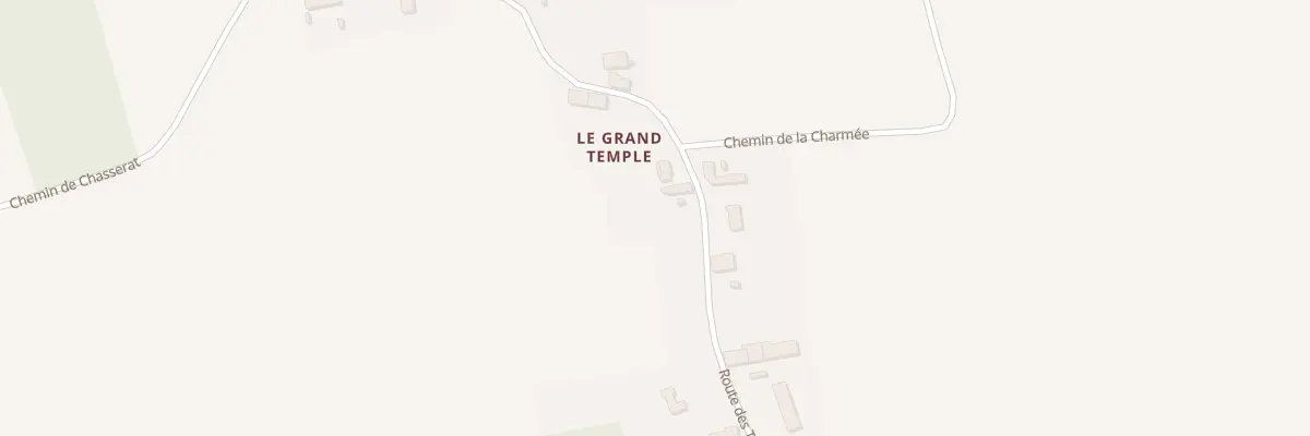 Plan du 11 Le Grand Temple aux Ormes