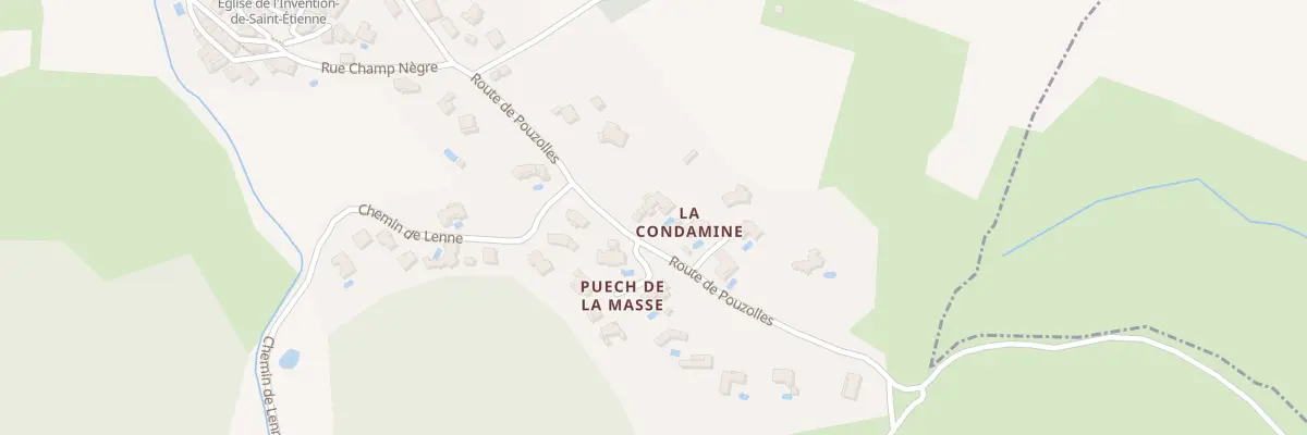 Plan du 5102 La Condamine à Fouzilhon