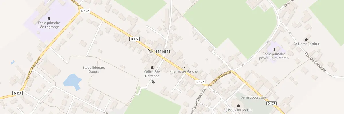 Plan du 29 Rue Jean Lebas à Nomain