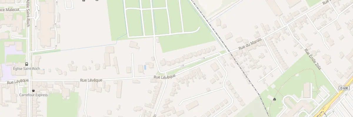 Plan du 147 Rue Lévêque à Cambrai
