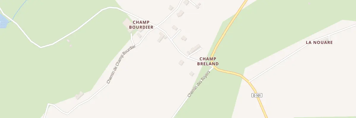 Plan du 5087A Champ Brelan à Montilly