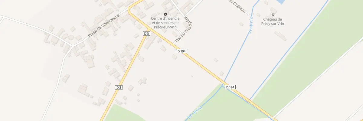 Plan du 4 Rte de la Celle à Précy-sur-Vrin