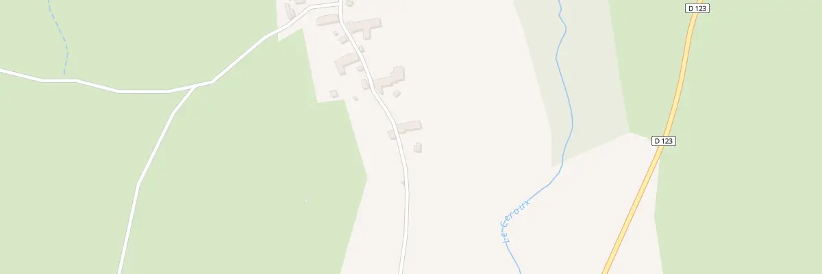Plan du 5032 Loudiere à Celoux