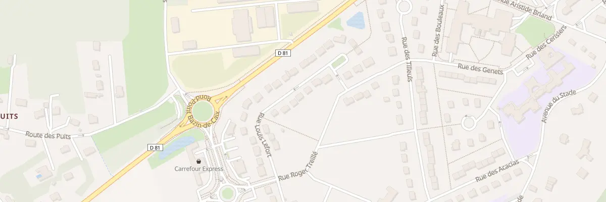 Plan du 8 Rue Louis Lefort à Paron