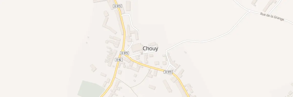 Plan du 5 Cour de l’Eglise à Chouy