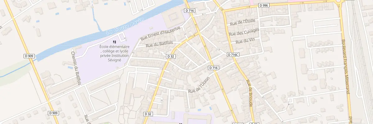 Plan du 16 Petite Rue Nd des Filles à Issoire