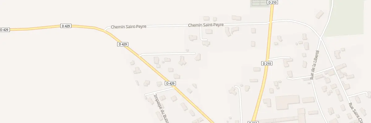 Plan du 22 Rte de la Gare à Surat