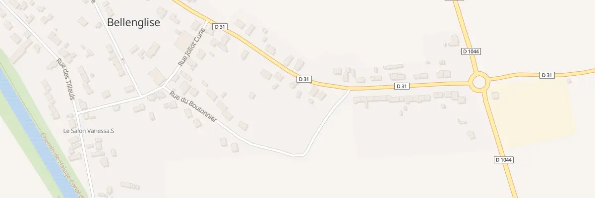 Plan du 19 Rue du 87ème à Bellenglise