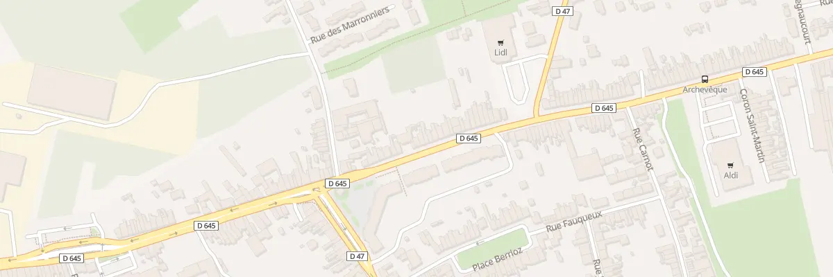 Plan du 17 Rue du General Delestraint à Aniche