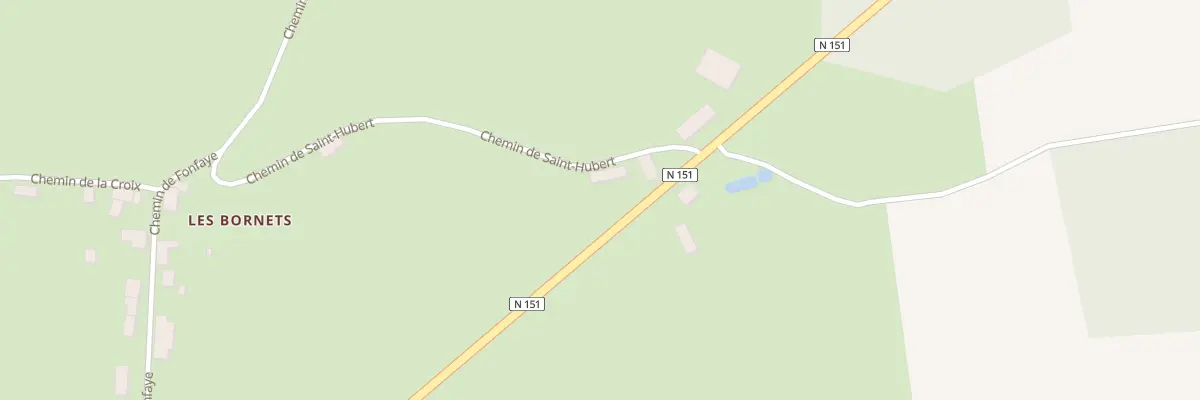 Plan du 266 Saint Hubert à Châteauneuf-Val-de-Bargis