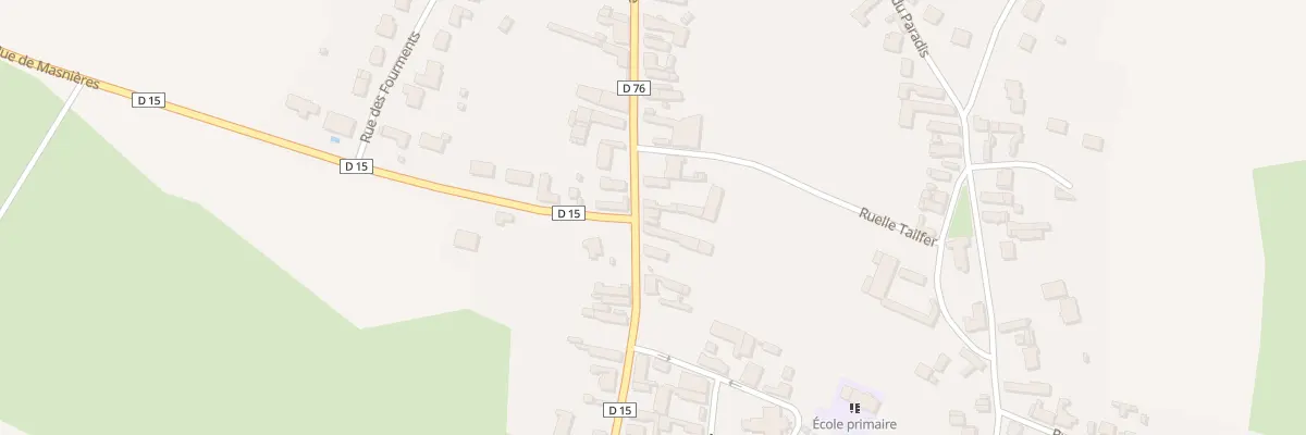 Plan du 14 Rue Neuve à Crèvecœur-sur-l’Escaut