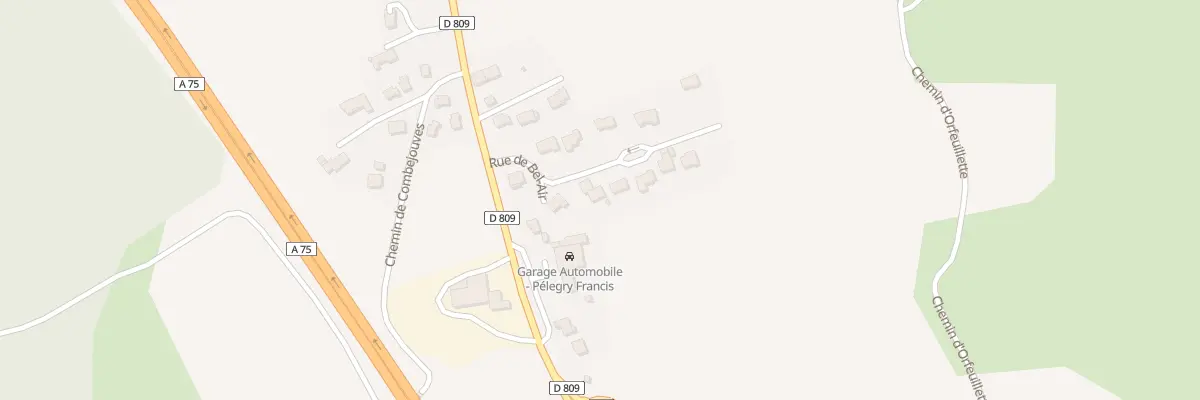 Plan du 92 Rue du Bel-Air à Albaret-Sainte-Marie