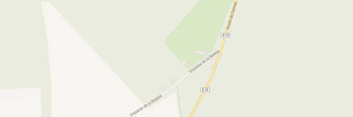 Plan du 9001 Non Galop à Luthenay-Uxeloup