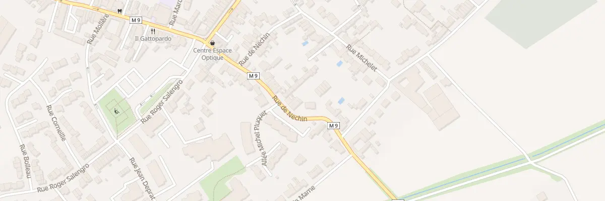 Plan du 55 Rue de Néchin à Leers