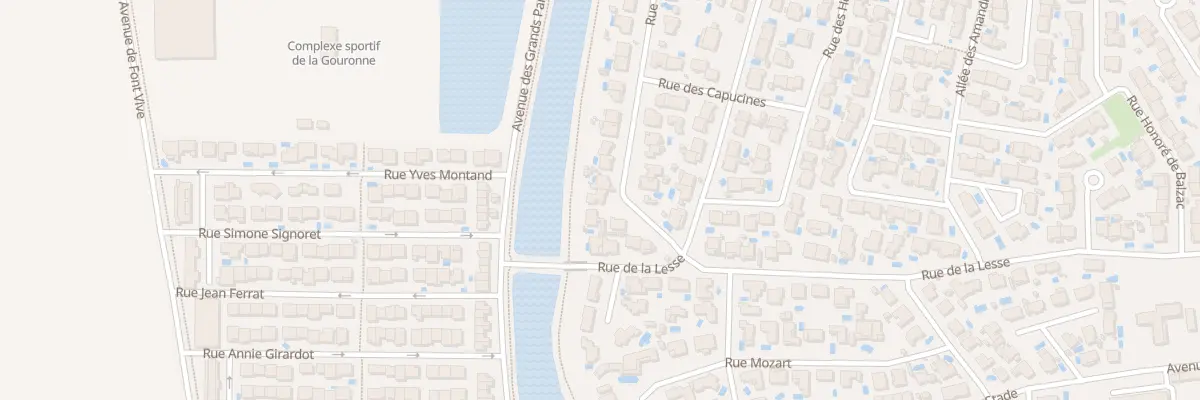 Plan du 5 Rue des Myosotis à Sauvian