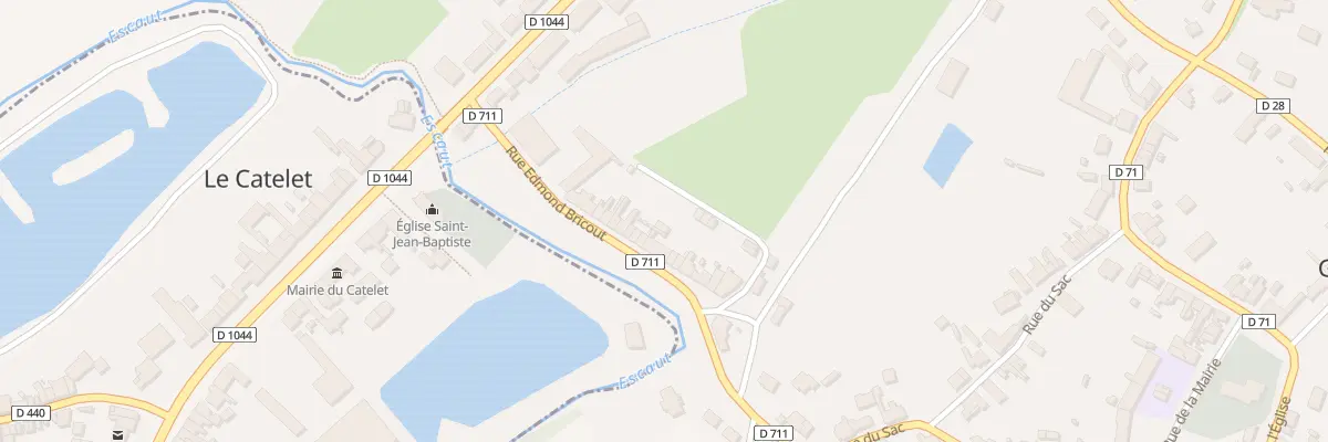 Plan du 28 Rue Edmond Bricout à Gouy