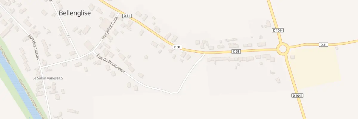 Plan du 21 Rue du 87ème à Bellenglise