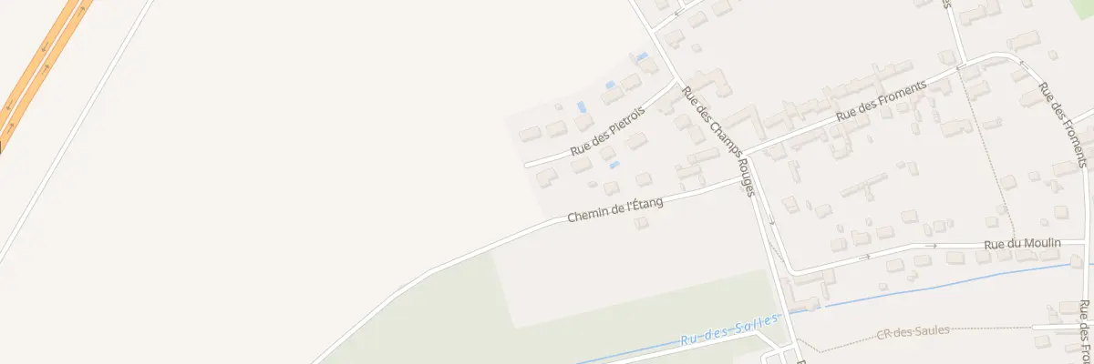 Plan du 6 Che de l’Étang à Courtois-sur-Yonne