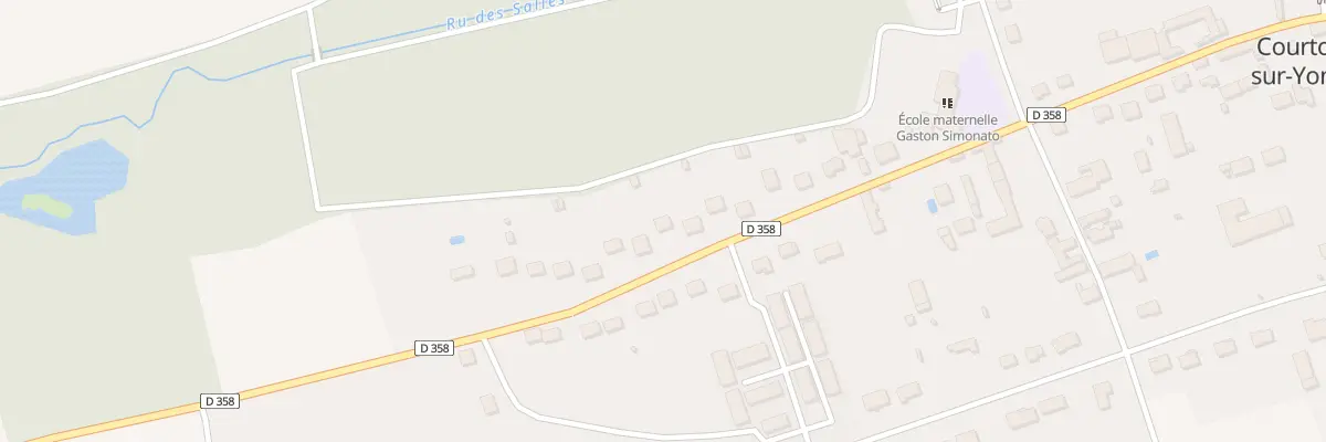 Plan du 52 Rte de Nailly à Courtois-sur-Yonne