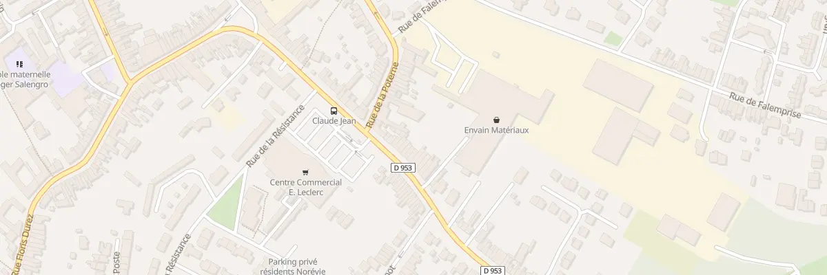 Plan du 49 Rue Claude Jean à Orchies