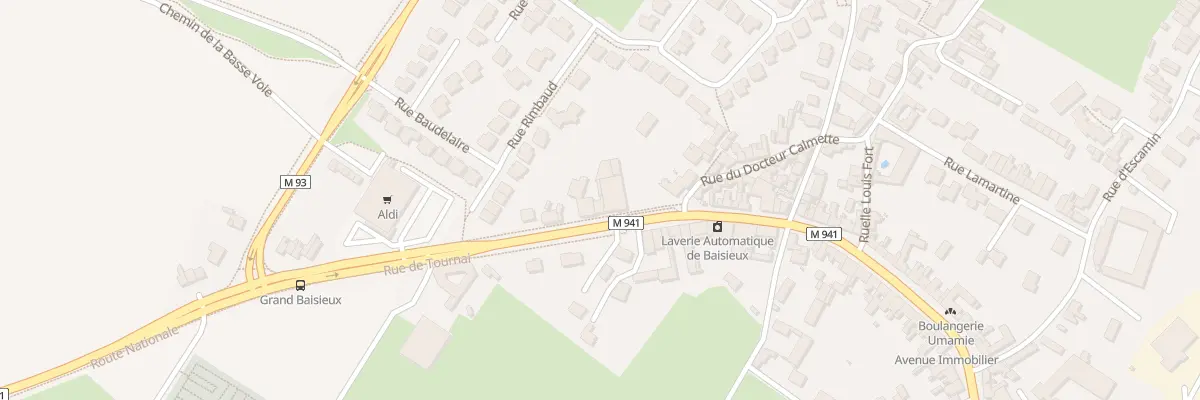 Plan du 16A Rue de Tournai à Baisieux